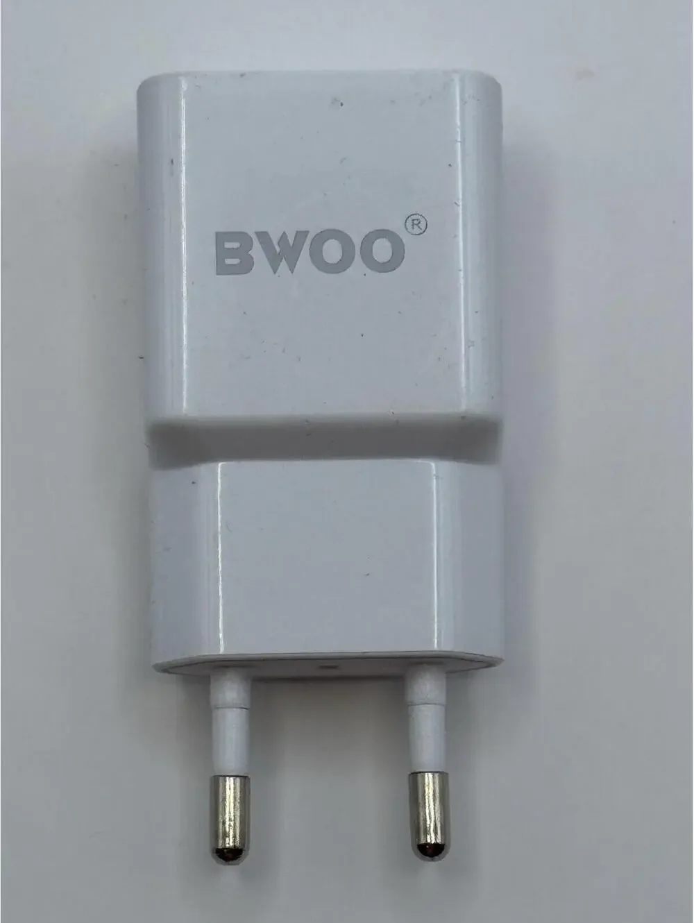 BWOO 12W USB European Plug Adapter for Travel Charger